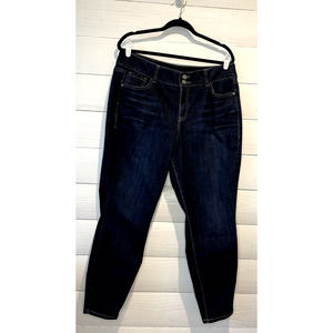 LANE BRYANT Skinny Tighter Tummy Tech Jeans Hi Rise Stretch Blue Women’s Sz 16S